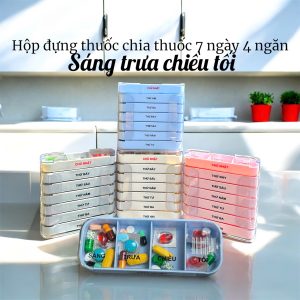 Hộp chia thuốc 7 ngày Vinasu VNS 275